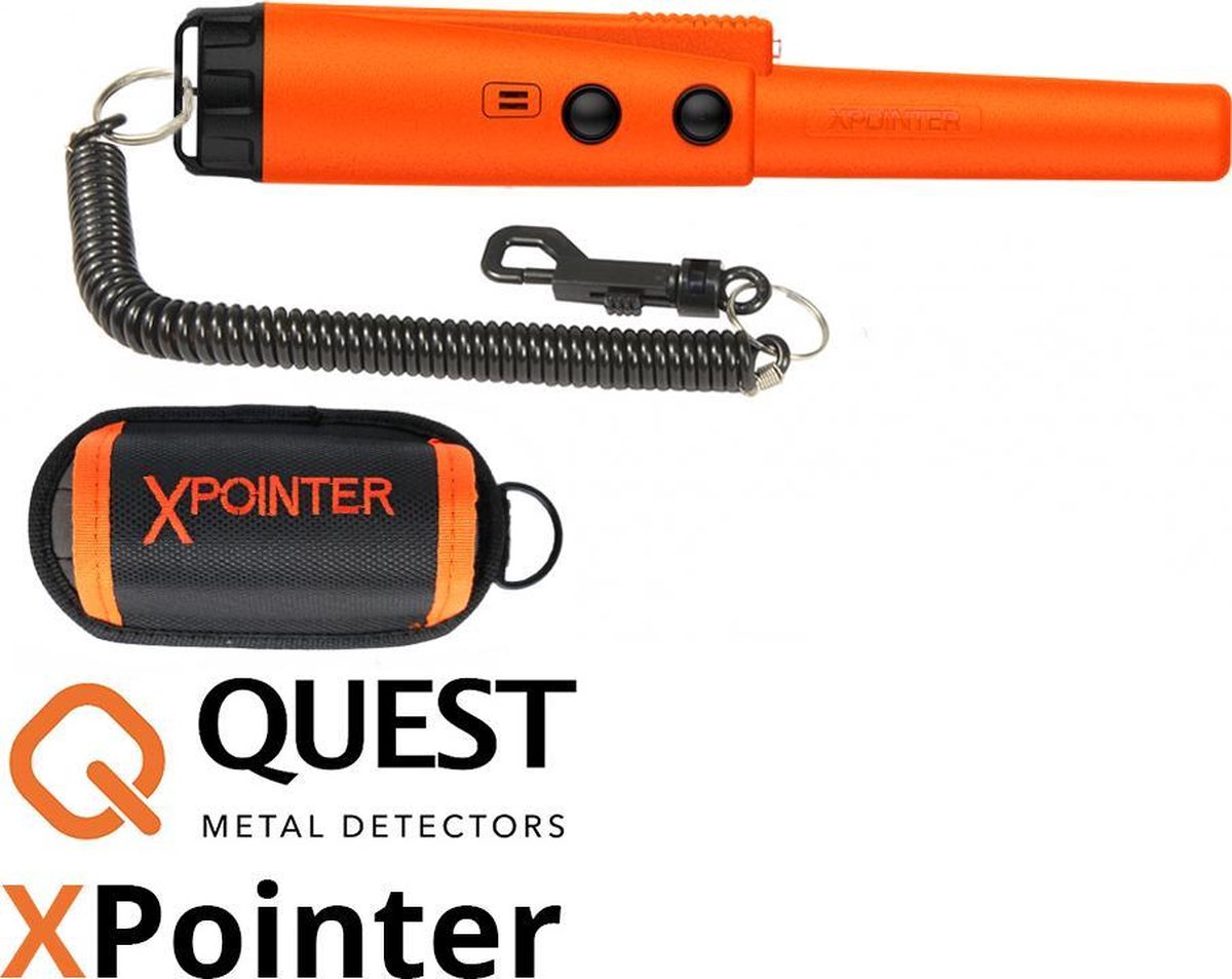Xpointer pinpointer metaaldetector oranje - Quest