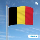 Vlag Belgie 120x180cm | spunpoly