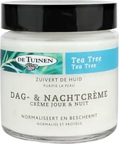 tumor Woning lanthaan De Tuinen Tea Tree Dag En Nachtcrème 120ml - Vegan - Anti-oxidatieve -  Zuiverende en... | bol.com