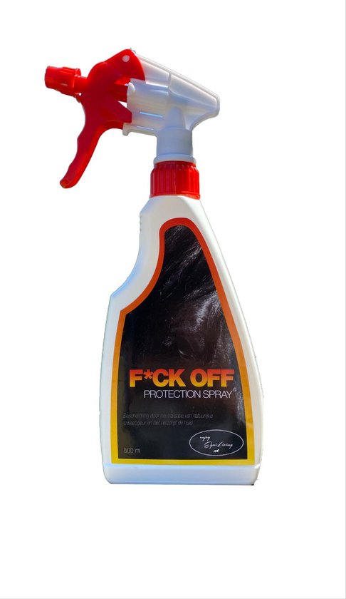 Foto: Fuck off protection spray paard