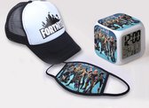 Fortnite game pet en wekker - baseball cap snapback kleding / passend bij t-shirt
