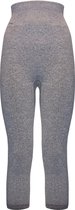 MAGIC Bodyfashion Loungewearbroek Cropped Legging Heather Grey Vrouwen - Maat M