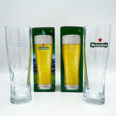 Heineken - Bierglazen - Premium glas met ster opleg - 24 stuks - Barbecue - Tuinfeest - Formule 1