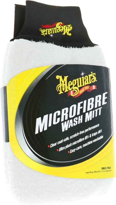Meguiar's Super Thick Microfibre Washandschoen