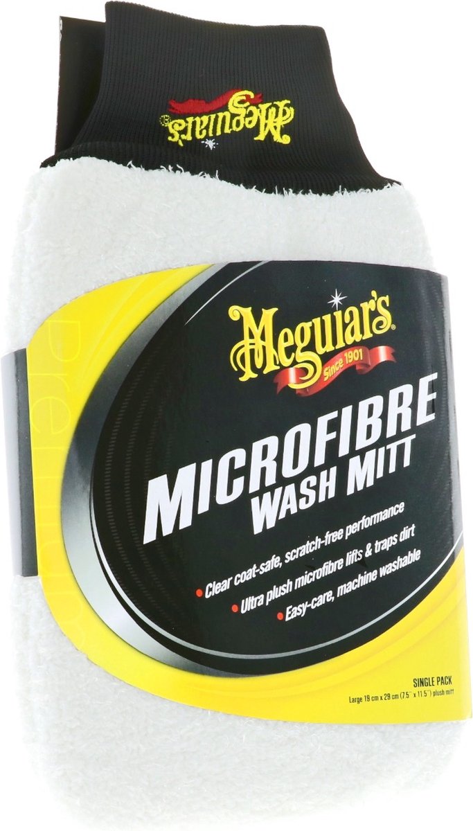 Meguiars X3002 Ultimate microvezel washandschoen - Microvezeldoek