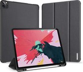 Apple iPad Pro 11 (2020) Hoes - Dux Ducis - Domo Serie - Kunstlederen Bookcase - Zwart - Hoes Geschikt Voor Apple iPad Pro 11 (2020)