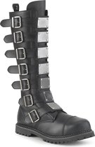 Demonia Kniehoge laarzen -40 Shoes- RIOT-21MP Vegan US 8 Zwart