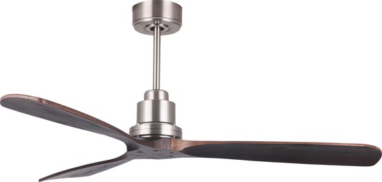 Plafondventilator Martec Mallorca 132 cm fluisterstil DC motor houten vleugels afstandsbediening