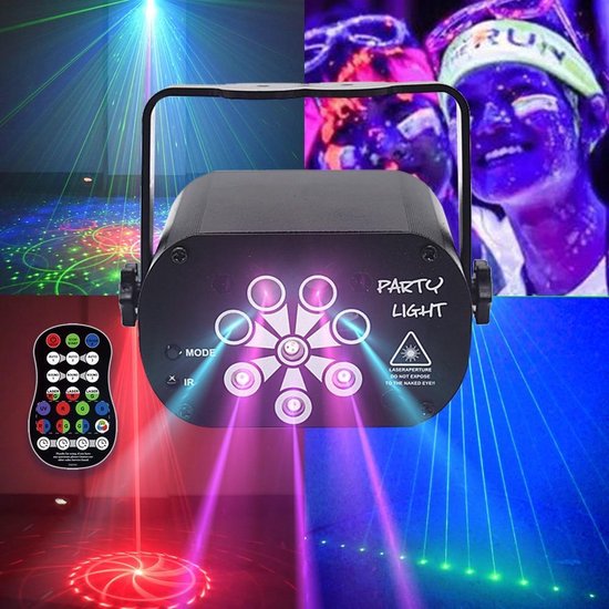 Party Laser Light - Disco light - Son de projecteur Stroboscope