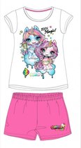 Poopsie Slime Surprise pyjama - wit - roos - Maat 110 / 5 jaar