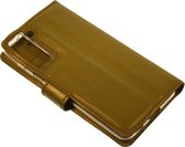 Made-NL Apple iPhone 12 Pro Handgemaakte book case Groen hoesje