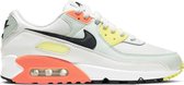 Nike Air Max 90 Dames Sneakers - White/White-Champagne-Light Violet - Maat 39