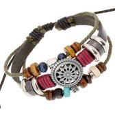 Armband-Tibetaanse stijl-Schuifsluiting-Gekleurd-