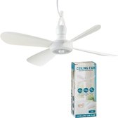 Plafondventilator met ophanghaak - 230V - 5W - 40cm