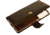 Made-NL Samsung Galaxy Note9 Handgemaakte book case zwart hoesje