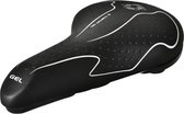 Wittkop fietszadel Allroad - luxe fietszadel met gel voor race en MTB - zwart - Unisex - inclusief zadelstrop