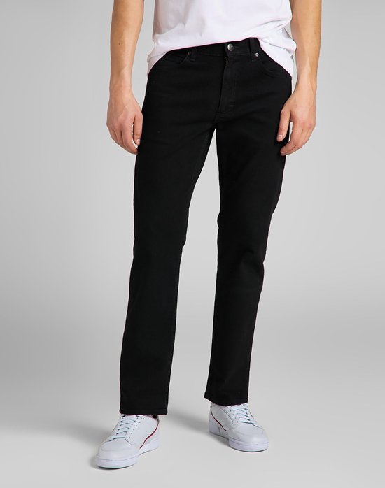 Lee Jean Legendary Regular Black Overdye Pour Homme, Noir Surteint, 29W X 30L