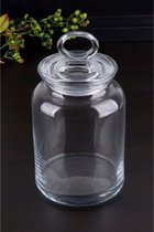 Pasabahce Kitchen - Pot de rangement en verre avec couvercle - 2640 ml
