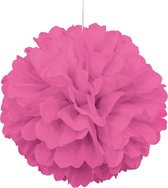 Pompon Roze 40cm