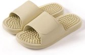 Massage slippers - Anti-slip voetmassage badslippers - Gezondheidsslippers - Groen - maat 36/37