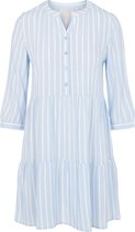 Pieces PCMALINA 3/4 DRESS Kentucky Blue Dames Jurk - Maat XS