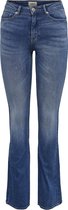 ONLY ONLPAOLA LIFE HW FLARED AZG0007 Dames Jeans - Maat S x L32