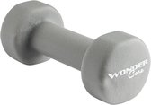 Wonder Core, Neoprene Dumbbell – 2 kg – Grijs, gewichten, halters, dumbbells, krachttraining,