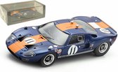 Ford GT40 #11 6th Daytona 24Hrs 1967 J.Ickx / Thompson 1-43 Spark