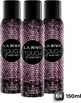 La Rive Deo Touch of Woman - Voordeelverpakking 6 Stuks