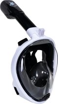 Sea Turtle Full Face Mask - Snorkelmasker - Volwassenen - Wit/Zwart - L/XL