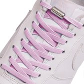 Elastische veters met sluiting licht roze - platte schoenveters - kinderen / volwassenen/ unisex