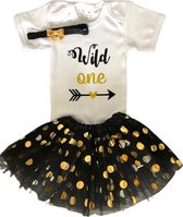 Wild One verjaardag set, cake-smash-wild-thema-verjaardagoutfit (3-delig) 80/86