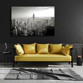 KEK Original - Cities New York - wanddecoratie - 90 x 60 cm - muurdecoratie - Plexiglas 5mm - Acrylglas - Schilderij
