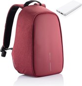 XD Design Bobby Hero Small - Anti-Diefstal Rugzak 11.5 liter - Rood