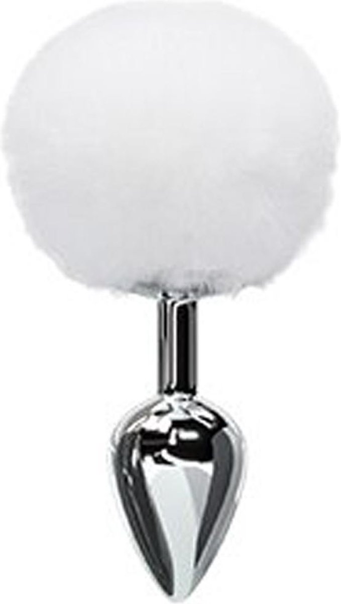 Goedkoopste Daily Joy Buttplug – Konijnenstaart – Rollenspel – Anale staart – Wit