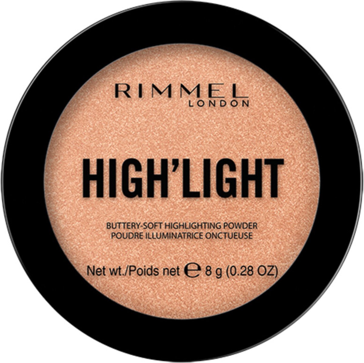 Rimmel London Highlighter gezicht High'Light 003 Afterglow - 3 x - Voordeelverpakking