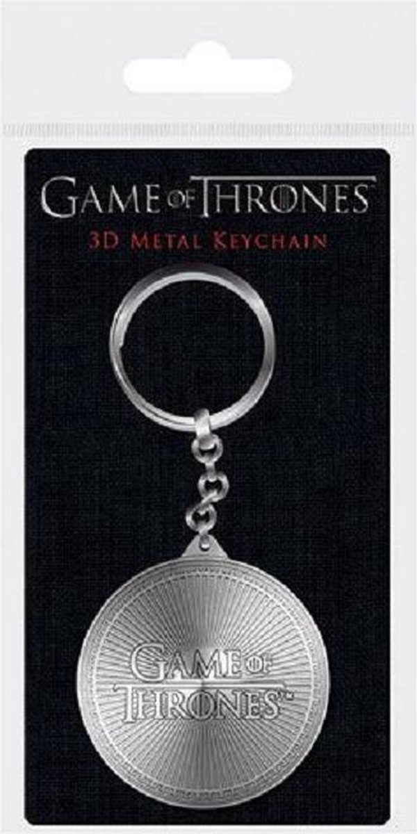 Game of Thrones 3D Metal Keychain Logo 6 cm