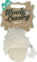 Wooly Luxury Slipper Wit Speelgoed voor katten - Kattenspeelgoed - Kattenspeeltjes