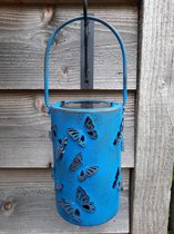 Enjoythesun Solar Lamp Vlinders Design - Tafellamp/Hanglamp 19 cm(H) - Gaat automatisch aan in het donker - Water/Weerbestendig - Solar tuinverlichting op zonne-energie