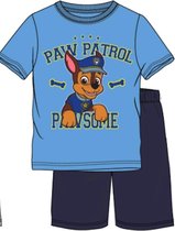 Paw Patrol Pyjama met korte mouw - blauw - Maat 128