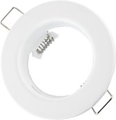 LED line Inbouwspot - Rond - GU10 Fitting - Ø 80 mm - Mat Wit