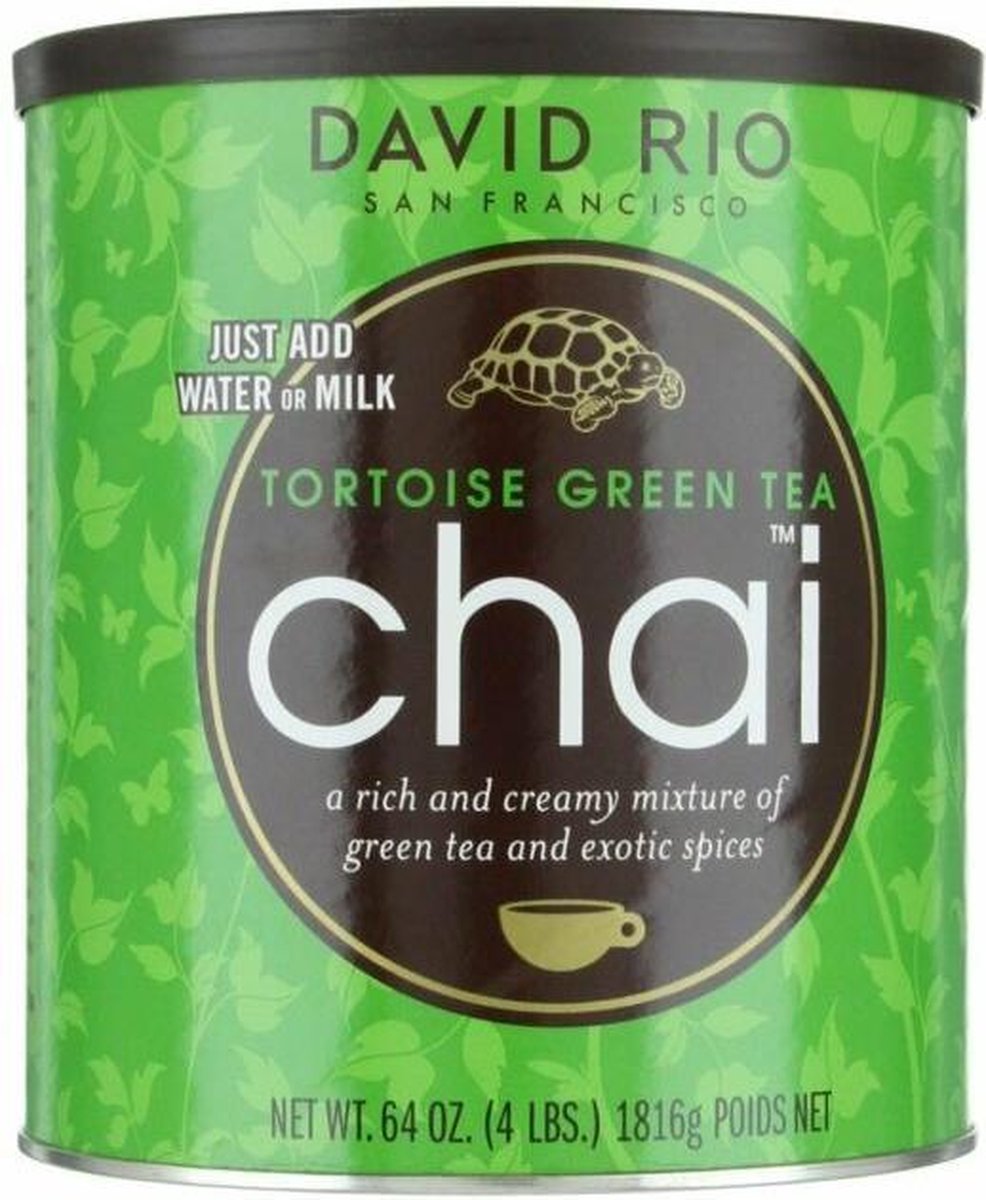 DAVID RIO TORTOISE GREEN TEA CHAI XL 1816 GRAM