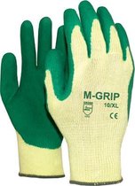 Tuinhandschoenen Maat L met latex grip - M-Grip 11-540 - Ideaal voor klussen - Werkhandschoenen - tuinhandschoenen heren & tuinhandschoenen dames