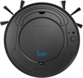 BowAi Robotstofzuiger Met Dweilfunctie | Draadloze Stofzuiger | Duurzaam | Zwart
