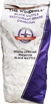 The Windmill Zuid Afrikaanse Black Wattle Premium Houtskool - 6 Kg - Zwart