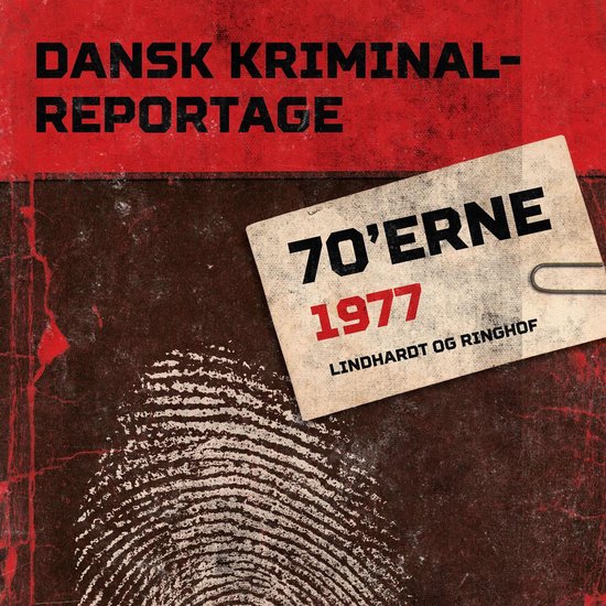 Dansk Kriminalreportage 1977 - cover