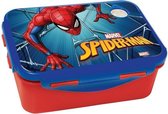 Marvel Broodtrommel Spider-man Junior 17 X 12 Cm Rood/blauw