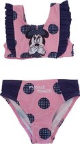 Minnie Mouse bikini - roze - maat 110/116