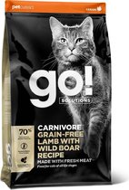 GO! SOLUTIONS CARNIVORE Graanvrij Lam + Wild Zwijn Recept 1.4kg