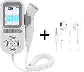 BalkaVision® Ultrasound Doppler - Hartslagmeter & Echo voor Zwangerschap – Baby Hartje Monitor